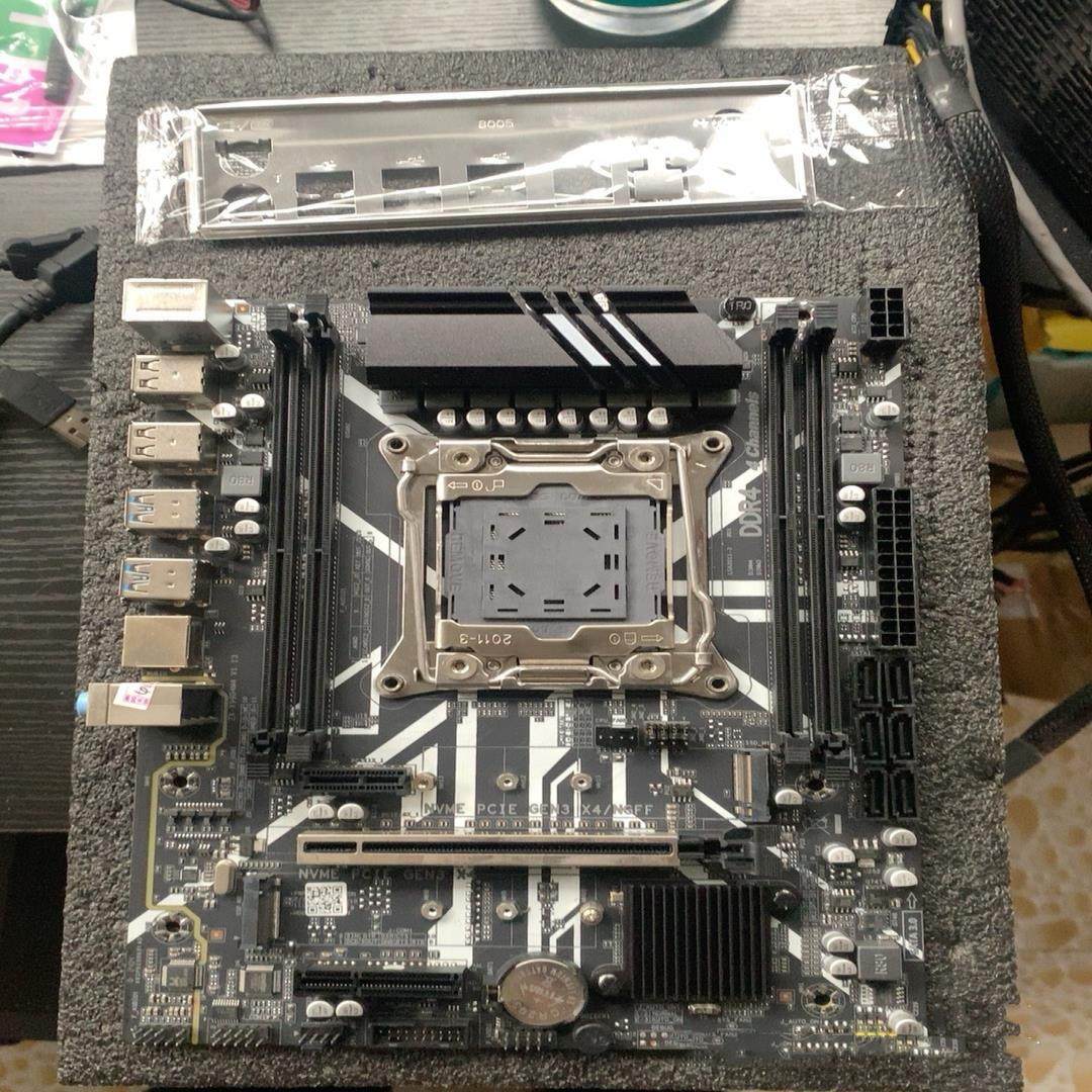 （议价）X99D4M4四倍八项供电，成色如图，24年8月底的板子