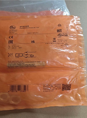 【汇生】全新原装德国IFM易福门IFS248电感式接近开关传感器IF【