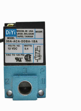 mac打机点胶机24v快速高速高频电磁阀控制35a一aca一ddba气动阀