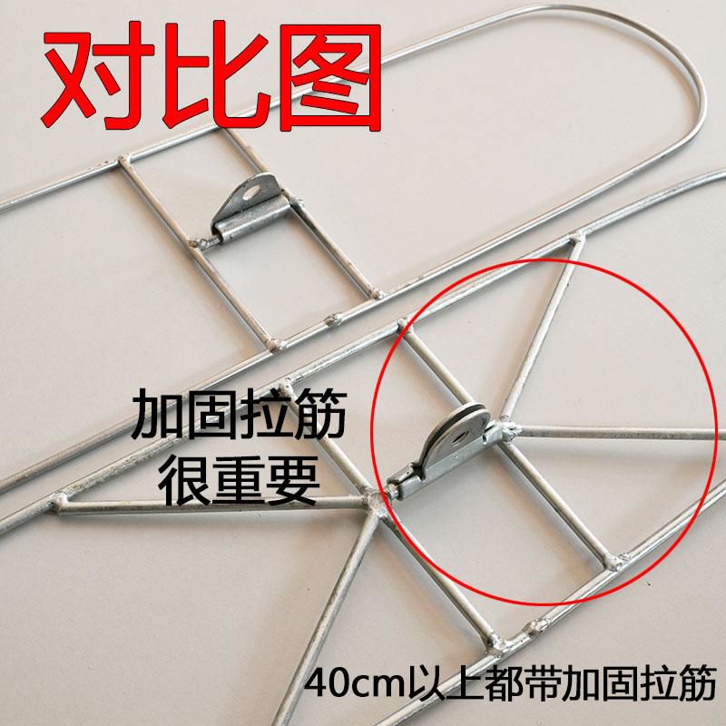 立洁正品尘推拖把架不锈钢杆加厚镀锌铁杆拖把铁架螺丝杆保洁加厚