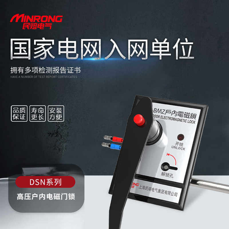 民熔电磁锁 DSN-AMYAMZ BMY BMZ 1Z1Y高压开关柜户内交直流