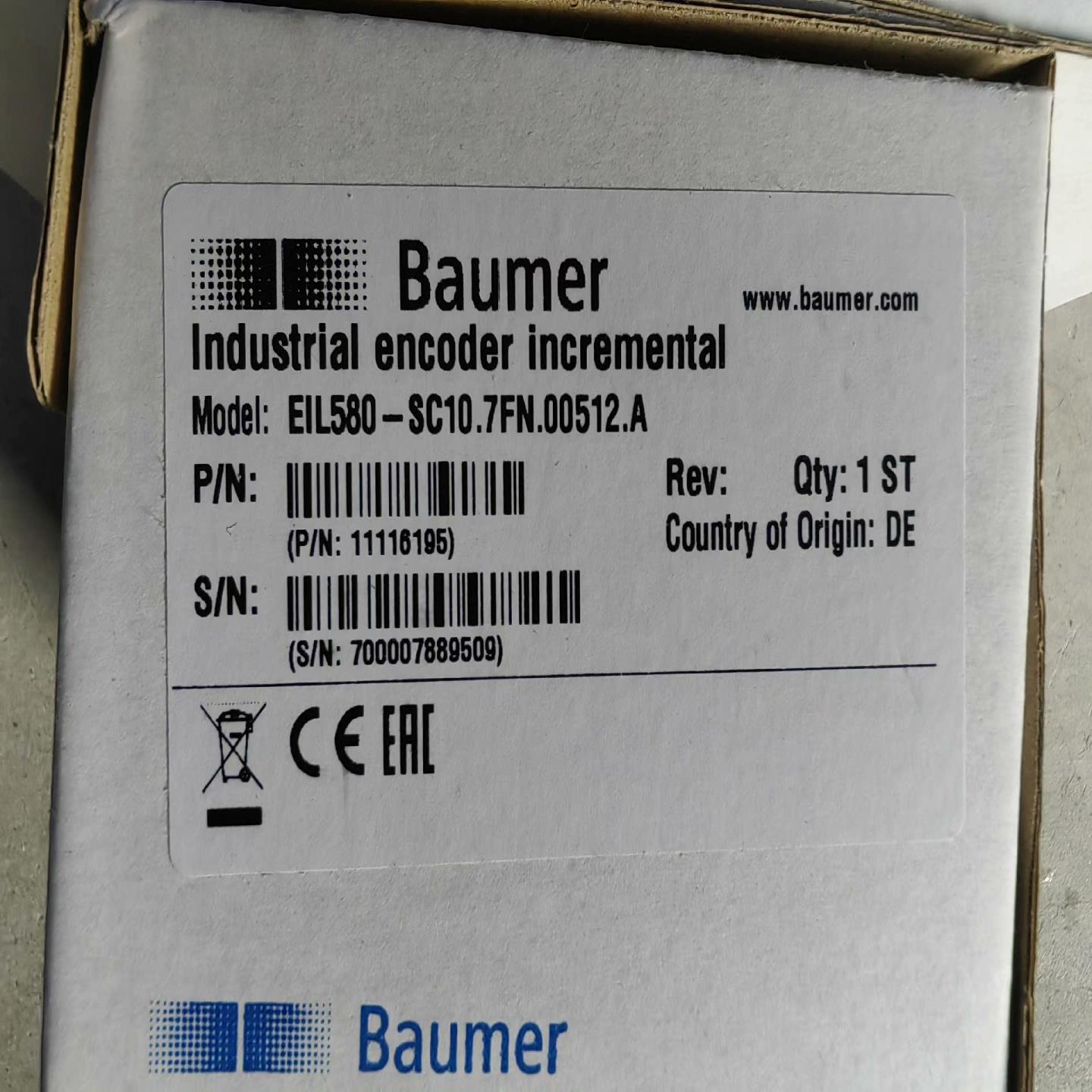 EIL580-SC10.7FN.00512.A 堡盟滑环编码(崽崽配件）