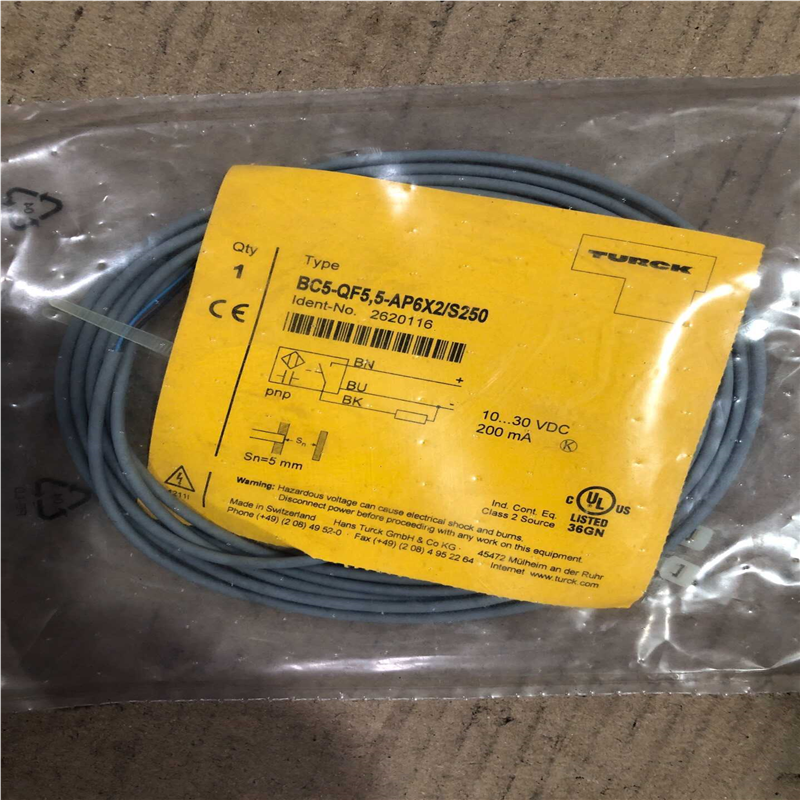 全新图尔克传感器BC5-QF5，5-AP6×2/S250 十议价