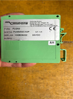 议~motrona,mks 频率转模拟量模块ZU252，库存备用