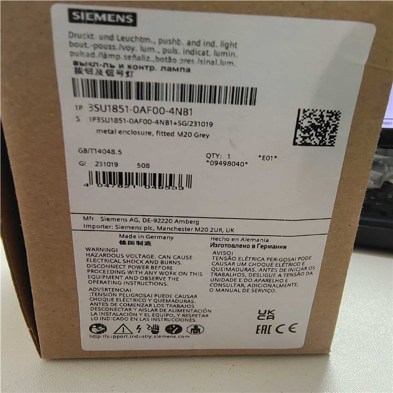 议~3SU1851-0AF00-4NB1全新原装正品