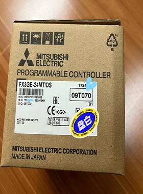 三菱PLC FX3-24MTDS 上过电未使用实议价