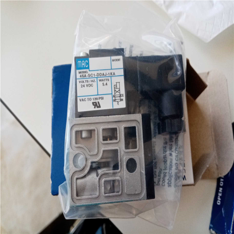 MAC电磁阀45A-SC1-DDAJ-1KA，全新原装进议价