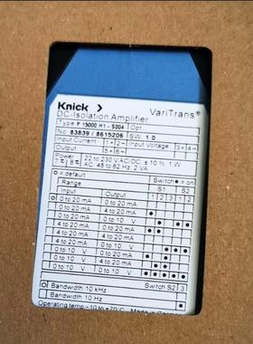 Knick直流隔离器P15000 H1 S004(崽崽配件）
