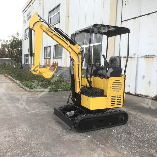 小型挖掘履机 17液压先导挖小机 带08型挖掘式多功型能微型挖机