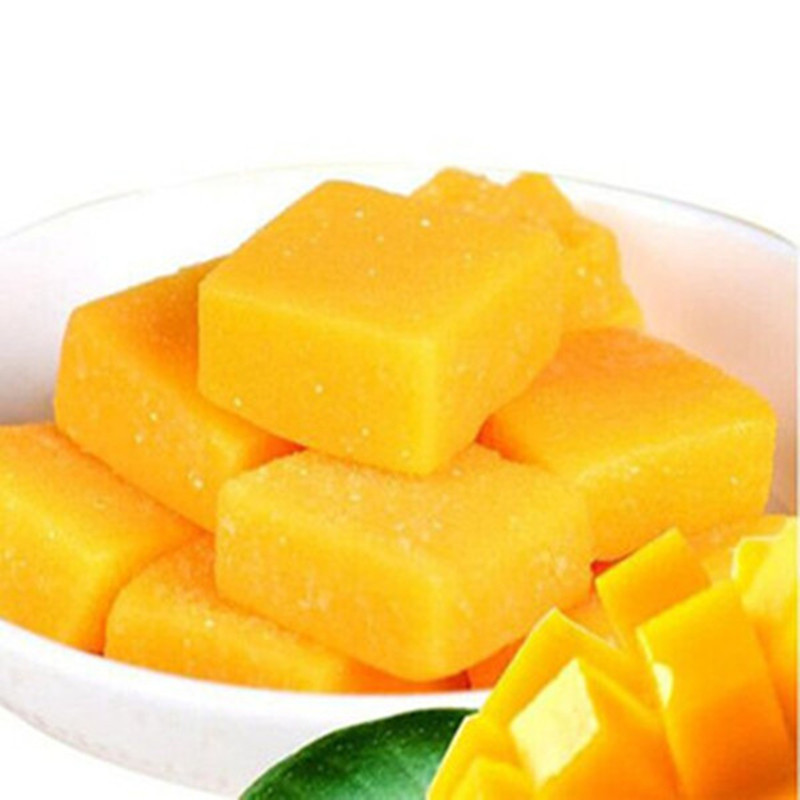 广东旅游特产正英纤果爱芒果味软糖果婚庆休闲零食品年货