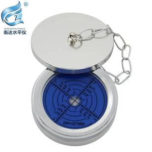 带盖吊车支腿水平气泡7024内置线条水准仪高精度水准泡钻井机水平