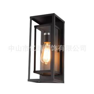 跨境户外壁灯防水庭院阳台过道LED壁灯别墅大门门廊凉亭壁灯