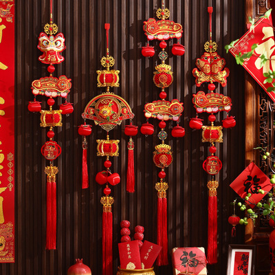 2026新款马年挂件新年客厅商场店铺春节过年装饰新春年货挂饰