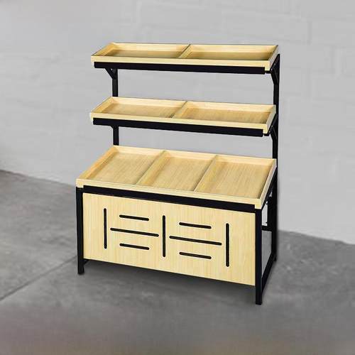 水果货架展示架超市蔬菜货架果蔬架水果架子水果店创意多层60宽度