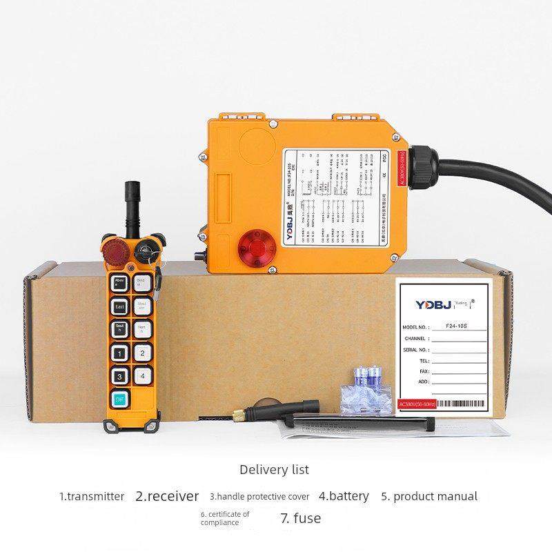驱动工业遥控器F24-10D/10S急停键遥控汽车起重机无线遥控器