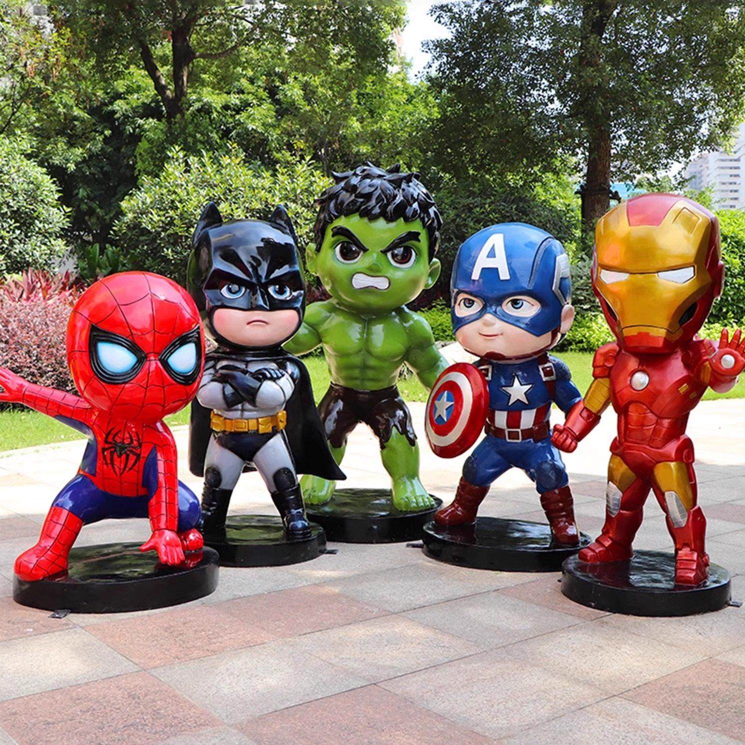 玻璃纤维卡通人物形象雕塑摆件户外商场公园动漫人物游乐园落地摆,家居饰品,户外/庭院摆件,淘宝优惠券,粉丝福利购,淘宝优惠卷