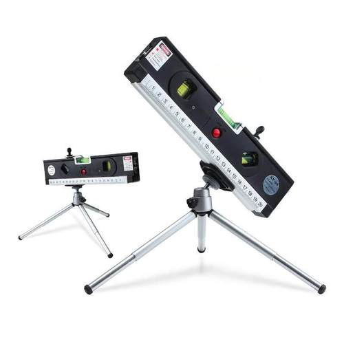 激光水平尺 多功能家用红外线装修水泡仪直角水平仪 高精度打线器