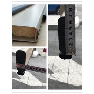 适配立方道闸胶条杆加厚防砸拦车直杆小区升降杆停车场起落拦闸杆