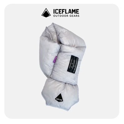 露营徒步骑行保暖羽绒围巾