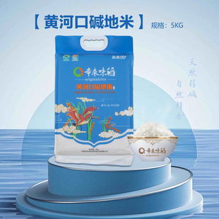 本来味稻正宗黄河口大米生态碱地米5kg当季新米
