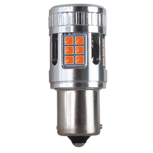 汽车改装LED转向灯灯泡防频闪解码前后双闪T15转弯灯PY21W超亮T20