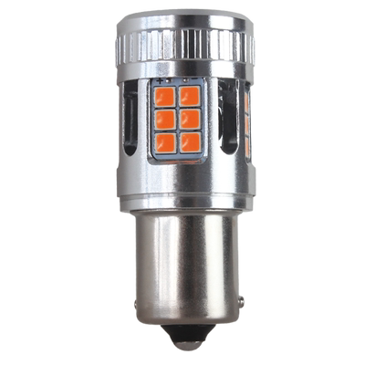 汽车改装LED转向灯灯泡防频闪解码前后双闪T15转弯灯PY21W超亮T20