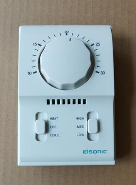 elsonic亿林ac801b 1730中央空调机械式温控器 温控制器调控器