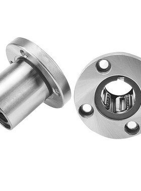 钢保持架圆法兰型加长直线轴承LMF8 10 1216 20 25 30 35 40LGA