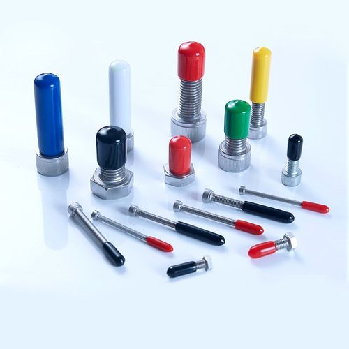 螺杆橡胶保护套硅胶CS罗纹护帽电线封口绝缘橡皮堵头防锈防尘盖子