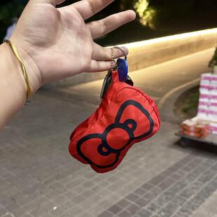 HelloKitty购物袋折叠便携手提袋结实耐用出门方便大容量环保袋子