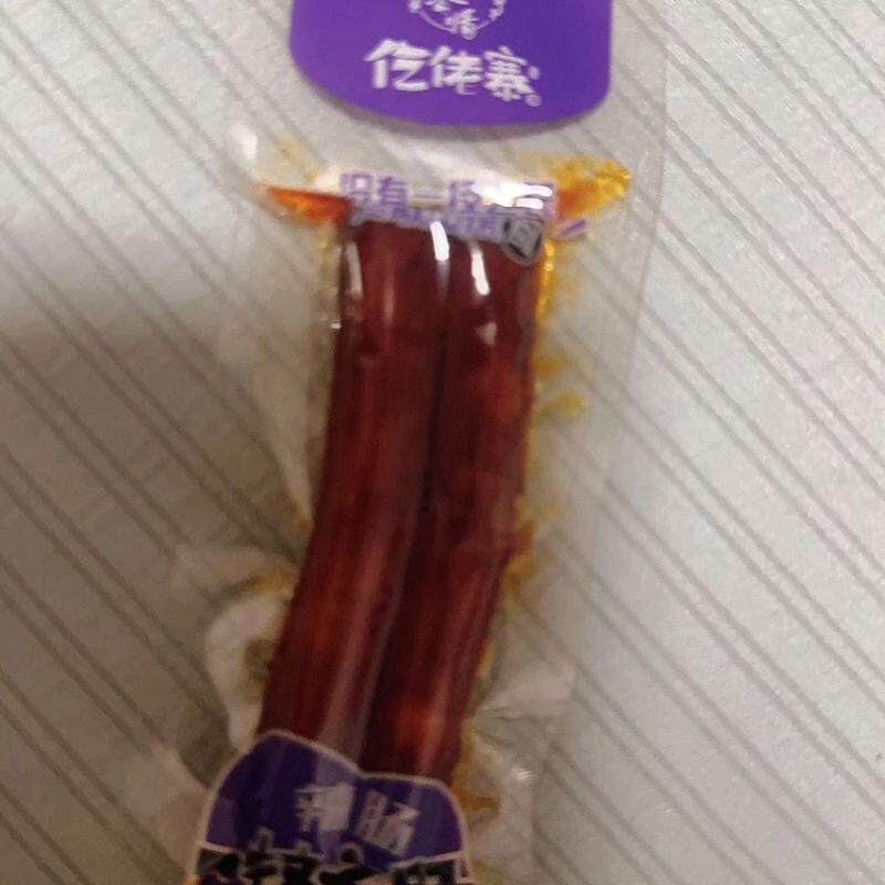 广财农家烧烤香肠网红辣肠猪肉烤肠爽辣肉肠土家柴火肠休闲小零食