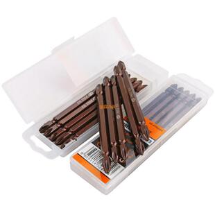 华丰巨箭 十字电动螺丝刀批头强磁套装手电钻批头磁性双头风披头