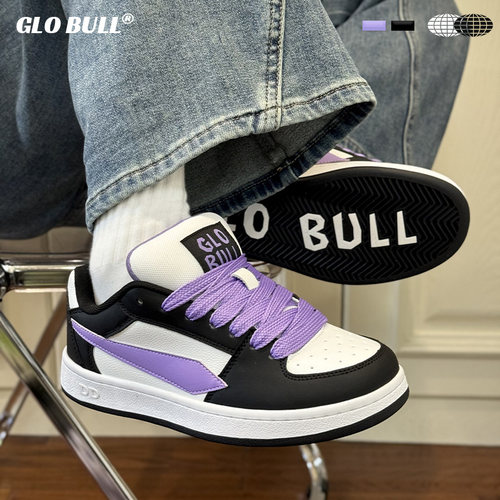 GLOBULL板鞋潮流低帮厚底面包鞋
