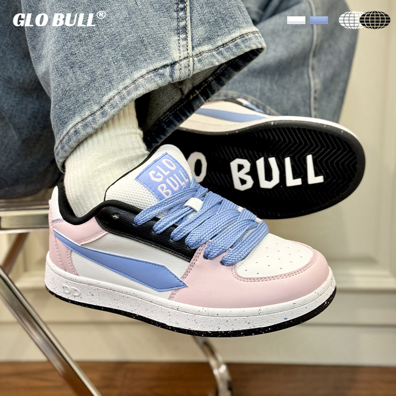 GLOBULL板鞋潮流低帮厚底面包鞋