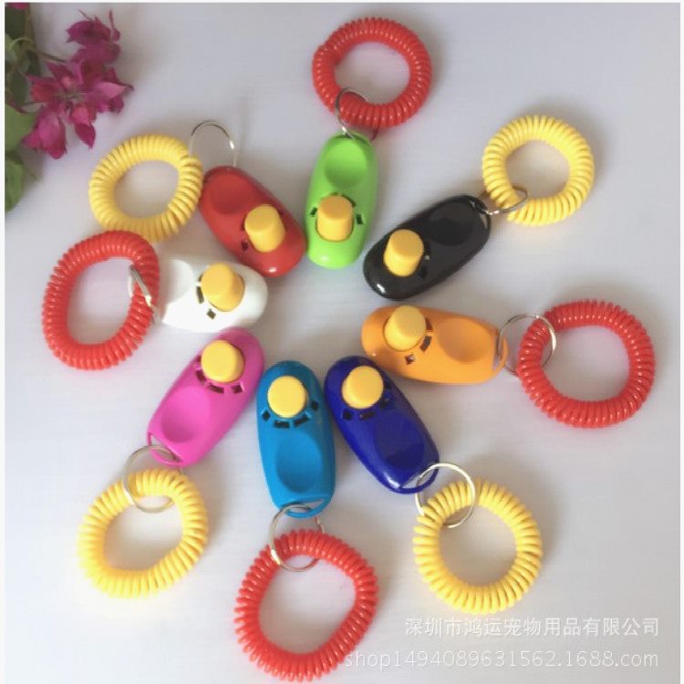 宠物训练响片Clicker宠物训练器训犬响片训狗器狗狗训练响片玩具