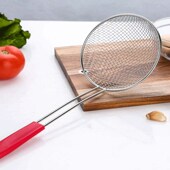 左家右厨 不锈钢花椒漏勺家用厨房捞面条饺子捞勺沥水油炸漏网