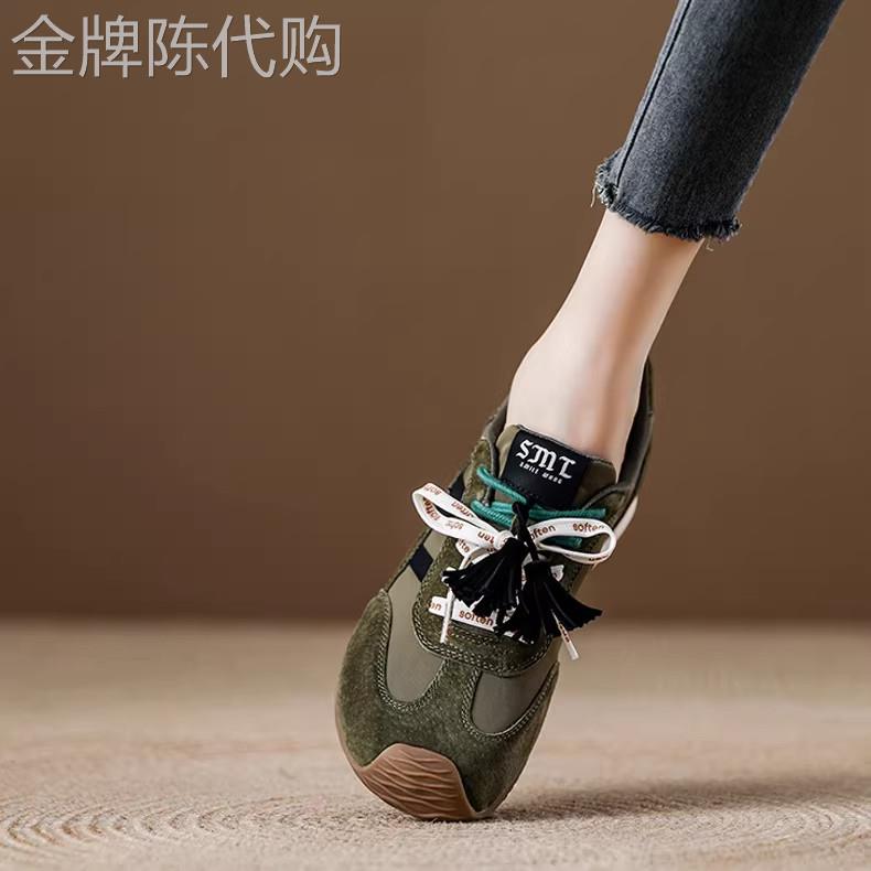 西班牙小众品牌ONGYSL欧洲阿甘鞋女新款时尚百搭潮流厚底运动单鞋