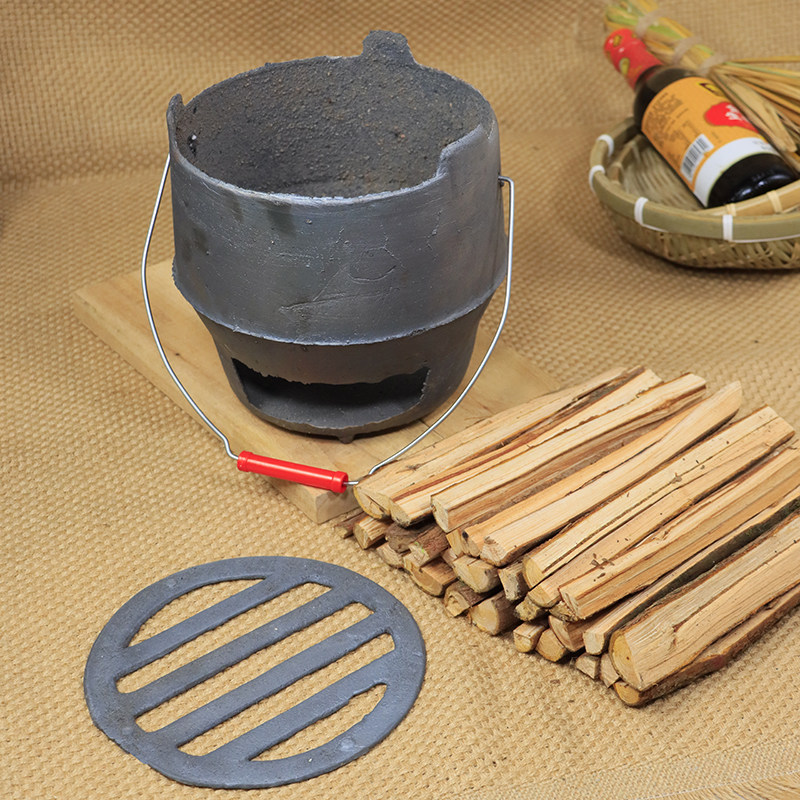烧木柴移动灶台柴火灶农村家用圆形柴火炉大锅台户U外野营炉子套,厨房/烹饪用具,烧烤炉,淘宝优惠券,粉丝福利购,淘宝优惠卷