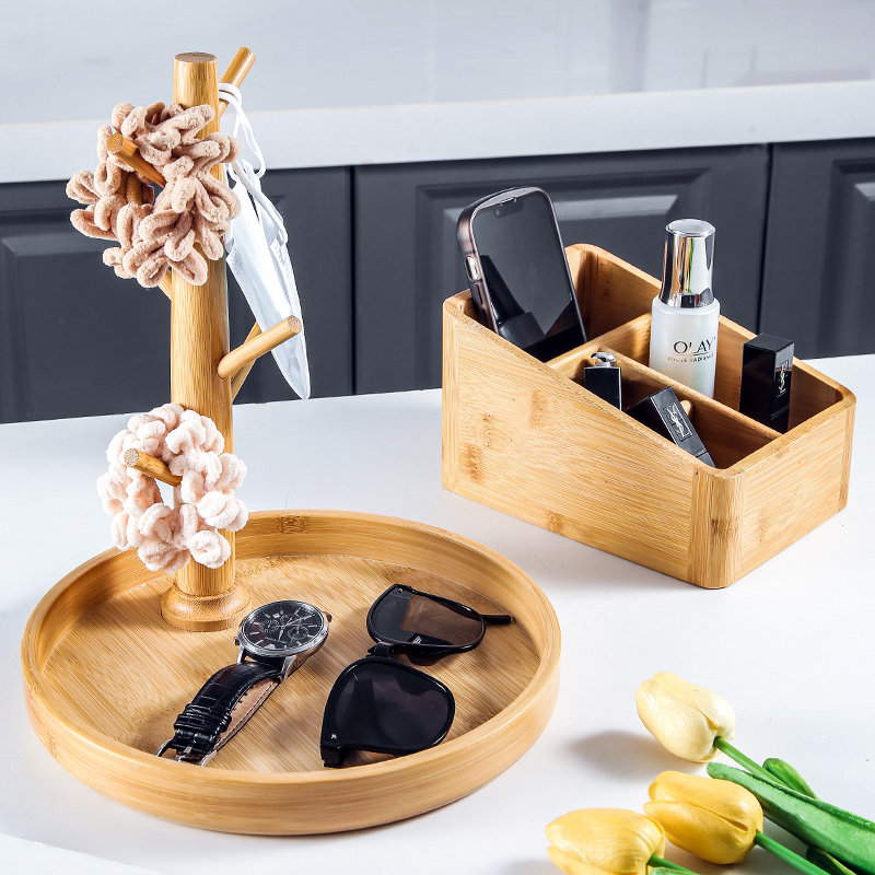 桌面水杯收纳架客厅m置物架酒店茶杯沥水架入户玄关挂钥匙首饰挂