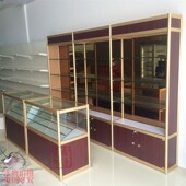 超市烟柜b展柜展示柜玻璃柜台烟酒柜烟草烟柜木质柜台精品货架烟