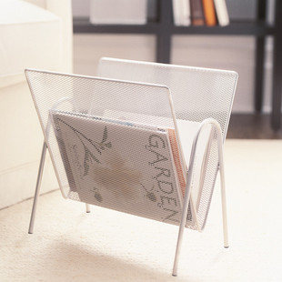 金属网格V型杂志架书报架商业办公文件架阅读架T展示架报刊架落地