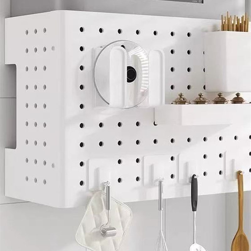 厨房壁挂神器遮h丑置物架天燃气热水器下方管道遮挡罩装饰洞洞挡