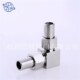 10mm可调活接头 焊接直角弯头三通终端活动式 不锈钢304 316对焊式