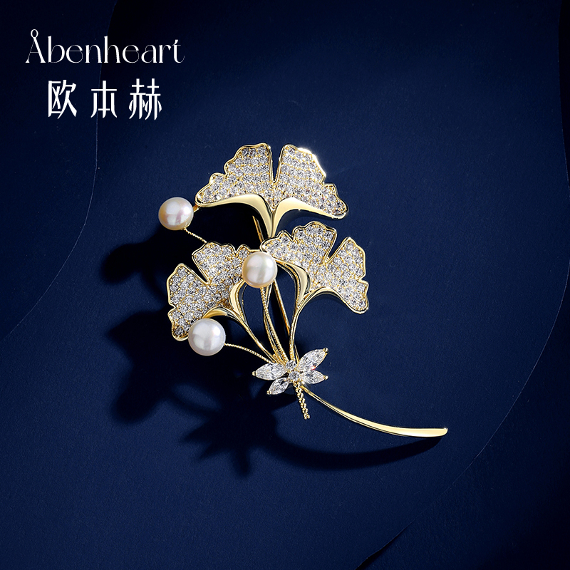 Abenheart高级感轻奢华气质胸针