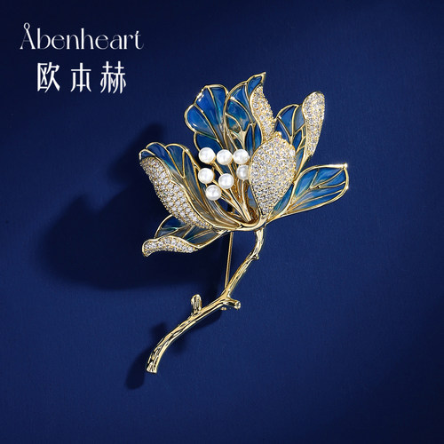 Abenheart丹麦高端气质优雅胸针