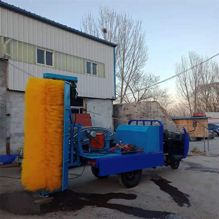 鼎东道路护栏清洗车工地护栏清洗机多功能围档清洗设备