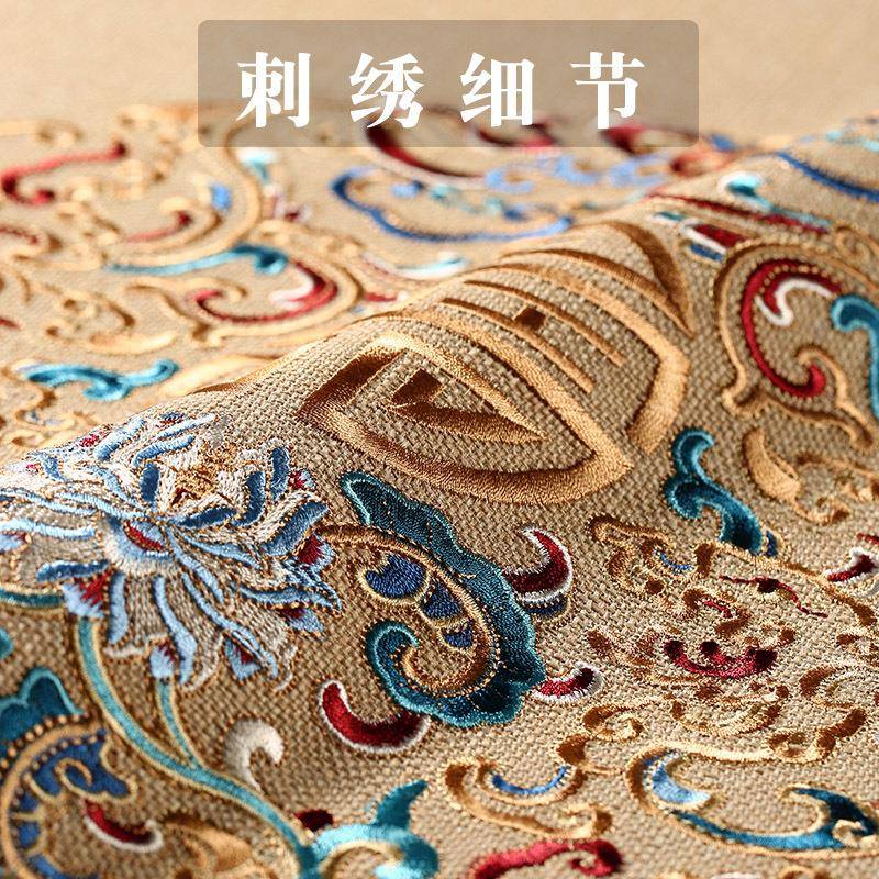 床头软包靠背垫大号卧室床抱枕含芯腰枕靠背垫中国风沙发客厅靠枕