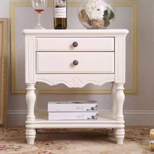 美式轻奢头实木高卧档公主双人床现代简约豪华主1.床MXY8米床大床