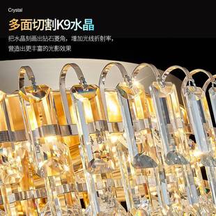 XSO水晶吸顶灯2客厅主灯502新款 大厅大大灯现代简约气中山灯具