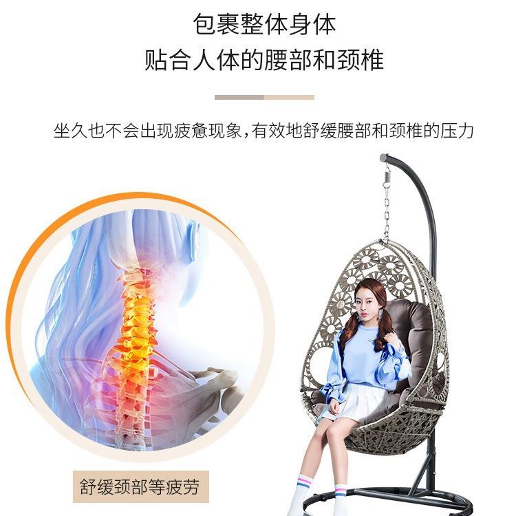 热卖红吊椅吊篮成藤椅室内网外鸟巢IPM摇摆人摇椅掉用家摇篮椅